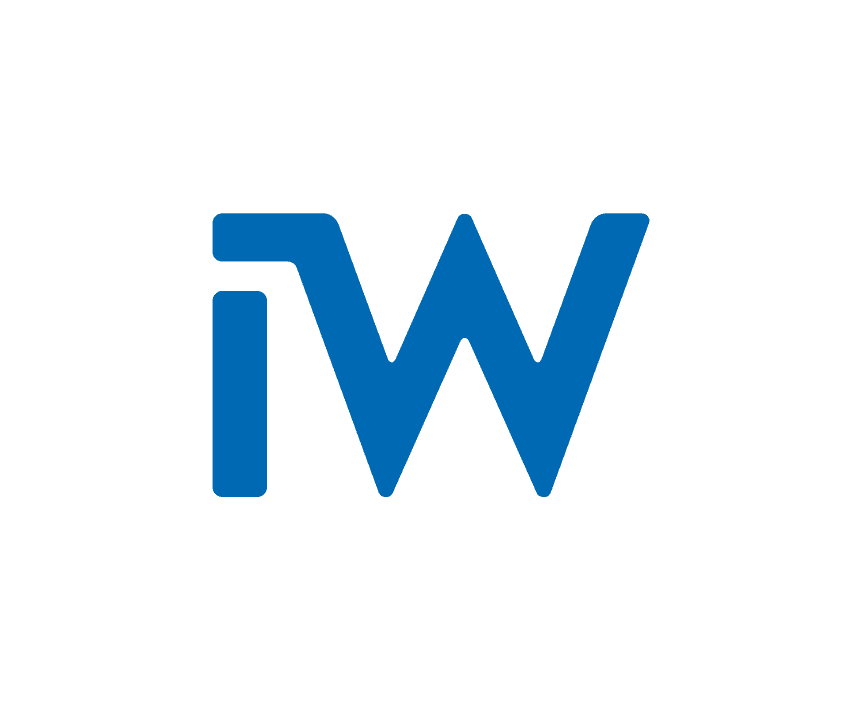 Das Bild zeigt das Logo des Instituts der deutschen Wirtschaft (IW)