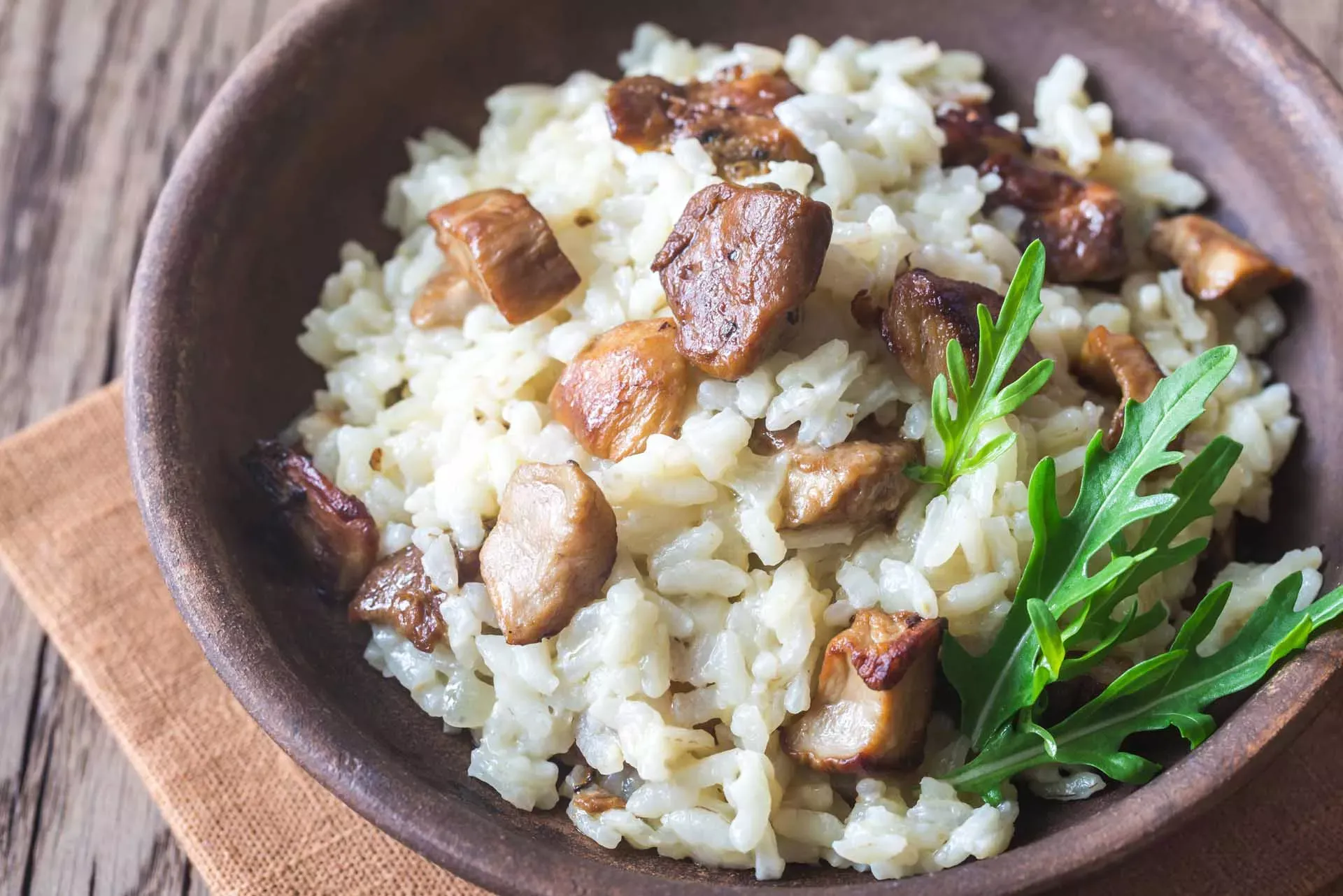Risotto mit Pilzen (Bild: IMAGO / Panthermedia)