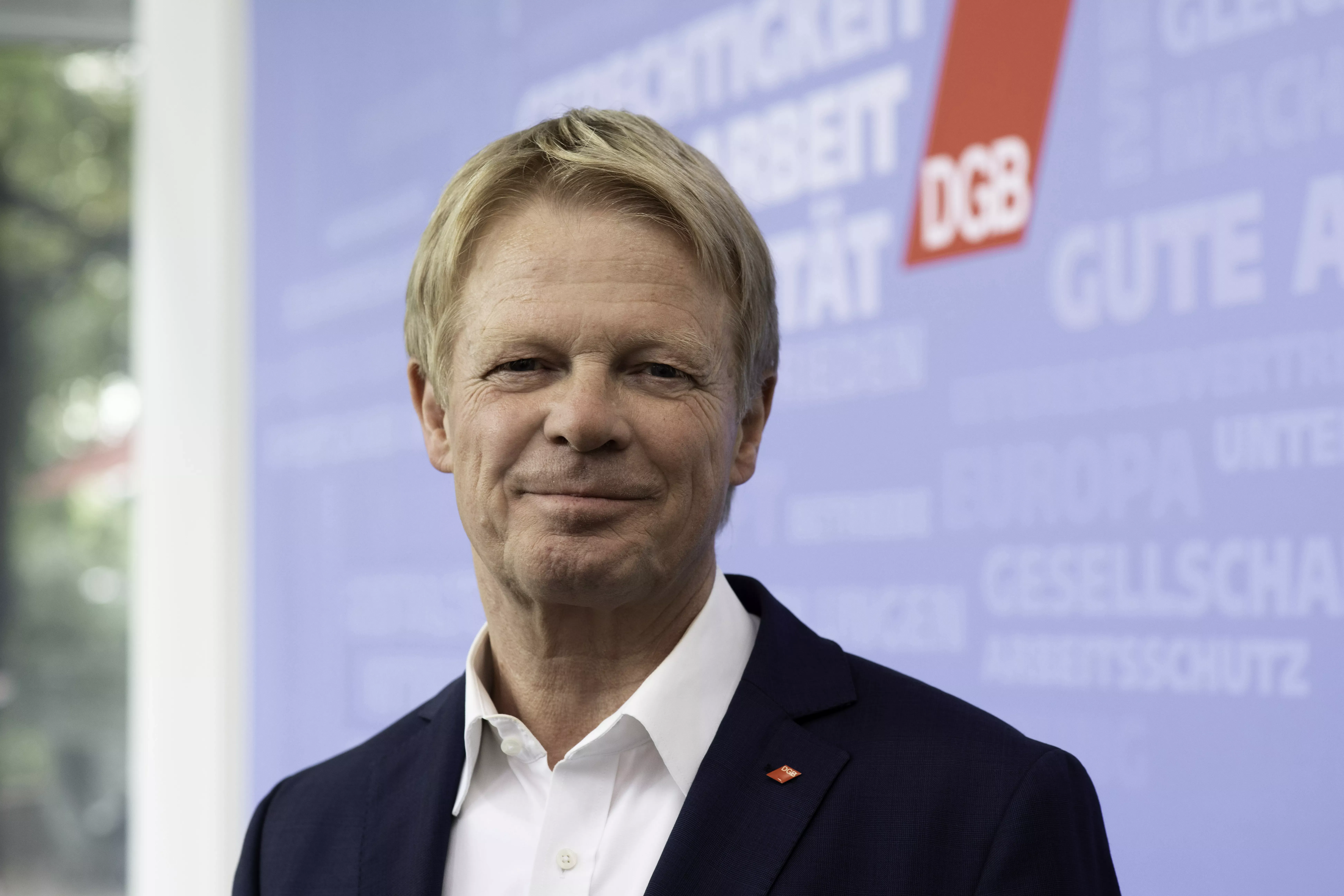 Das Foto zeigt Reiner Hoffmann, DGB-Vorsitzender Das Foto zeigt Reiner Hoffmann, DGB-Vorsitzender