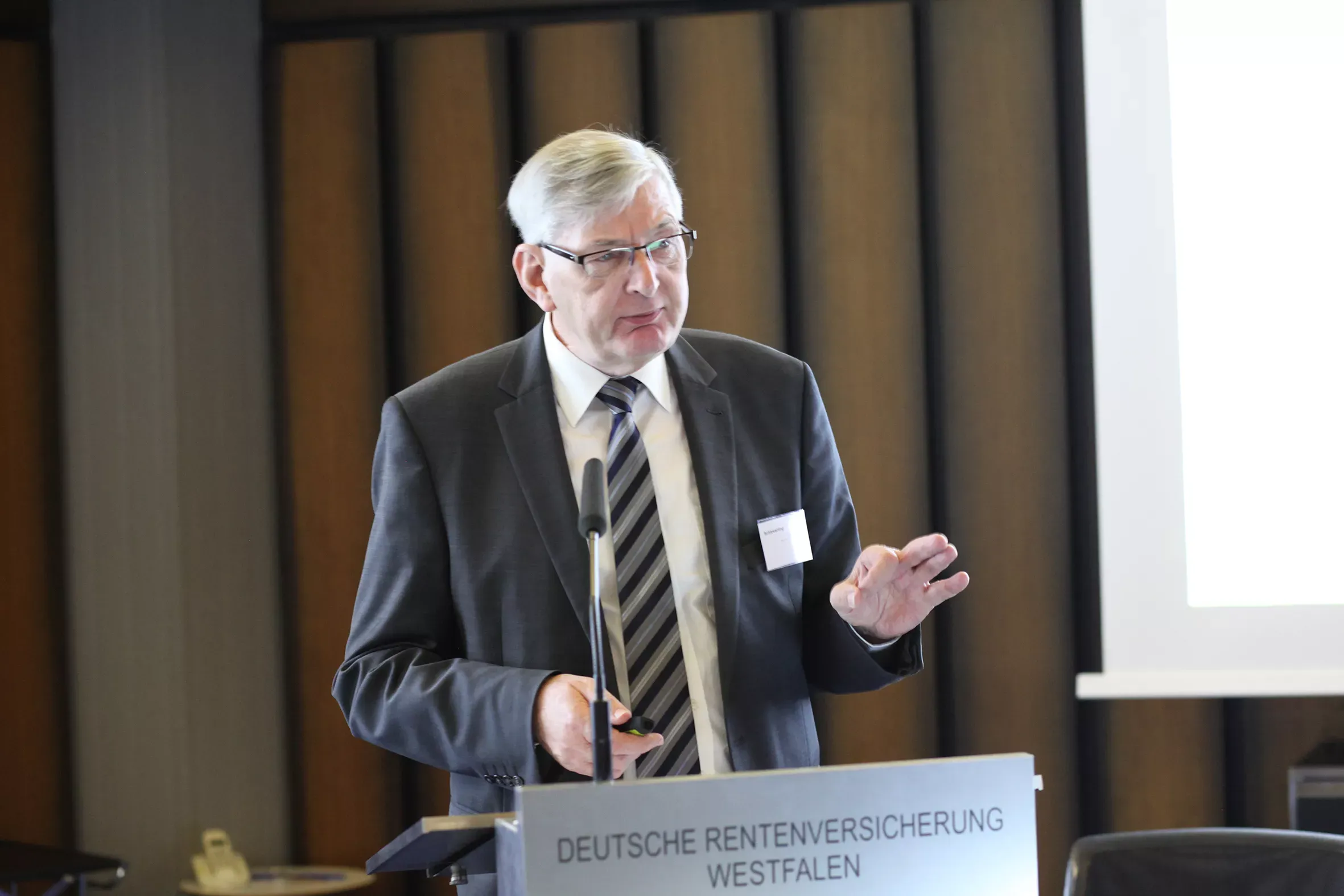 Karl Schiewerling, Vorsitzender der Vertreterversammlung der DRV Westfalen. Foto: DRV Westfalen Karl Schiewerling, Vorsitzender der Vertreterversammlung der DRV Westfalen. Foto: DRV Westfalen