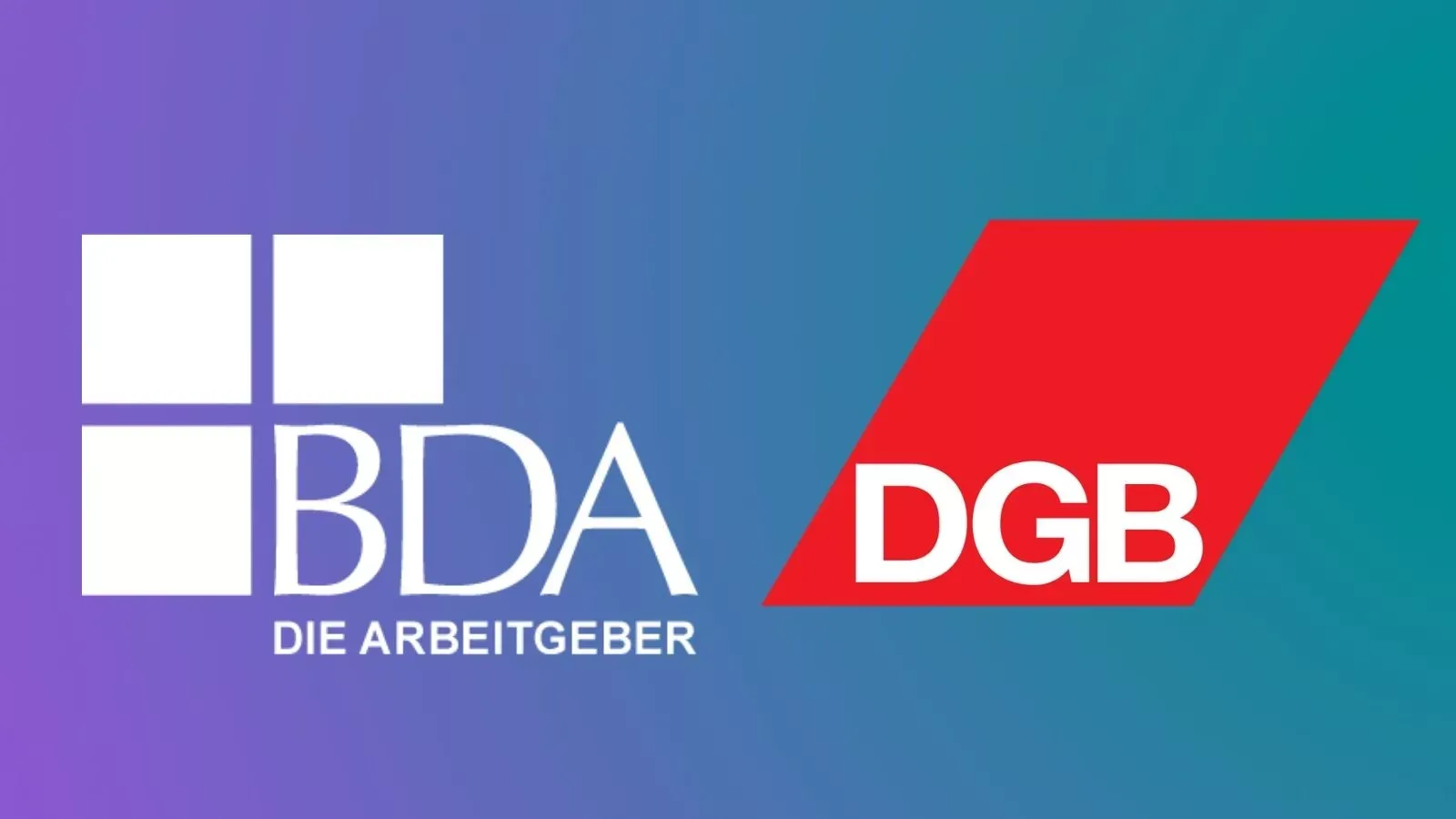 Das Bild zeigt ein gemeinsames Logo BDA und DGB Das Bild zeigt ein gemeinsames Logo BDA und DGB