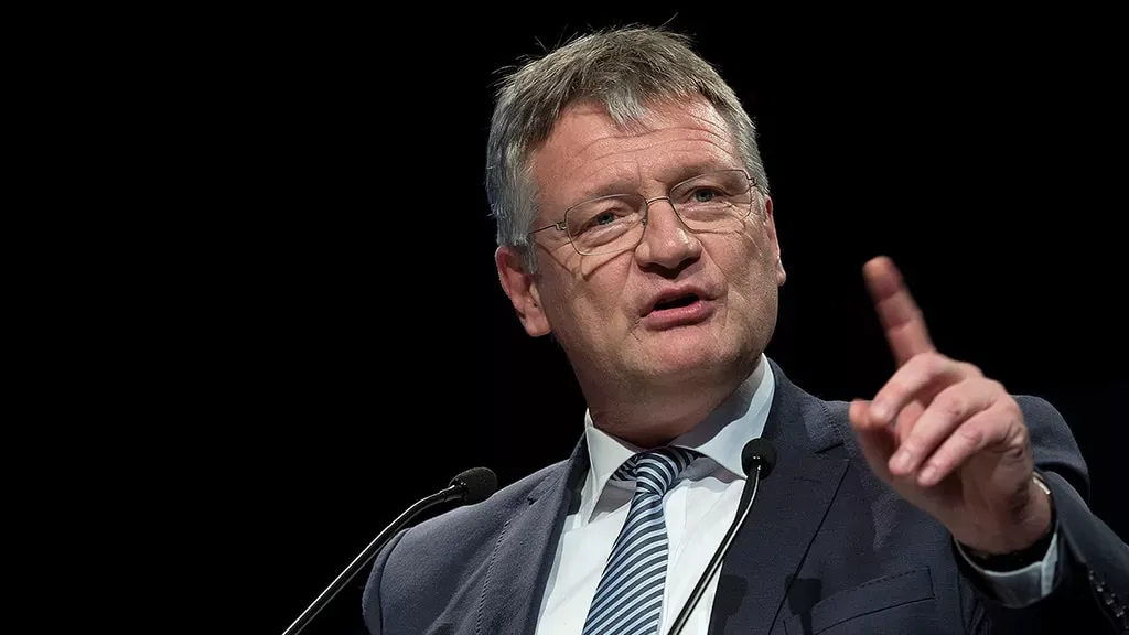Das Bild zeigt Prof. Jörg Meuthen, Bundessprecher der AfD Das Bild zeigt Prof. Jörg Meuthen, Bundessprecher der AfD