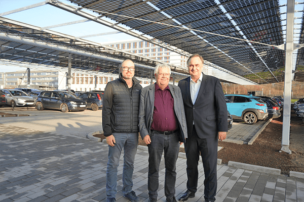 DRV Braunschweig-Hannover: Ein Parkplatz liefert Strom und Wärme DRV Braunschweig-Hannover: Ein Parkplatz liefert Strom und Wärme