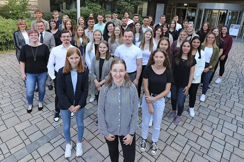 Nachwuchkräfte bei der DRV Nordbayern (Bild: Deutsche Rentenversicherung Nordbayern) Nachwuchkräfte bei der DRV Nordbayern (Bild: Deutsche Rentenversicherung Nordbayern)