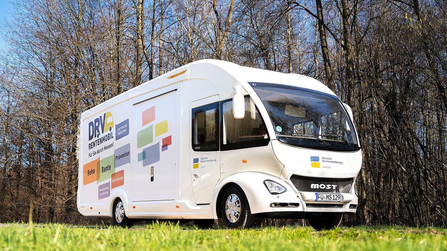 DRV Hessen: Das Rentenmobil ist wieder auf Tour DRV Hessen: Das Rentenmobil ist wieder auf Tour