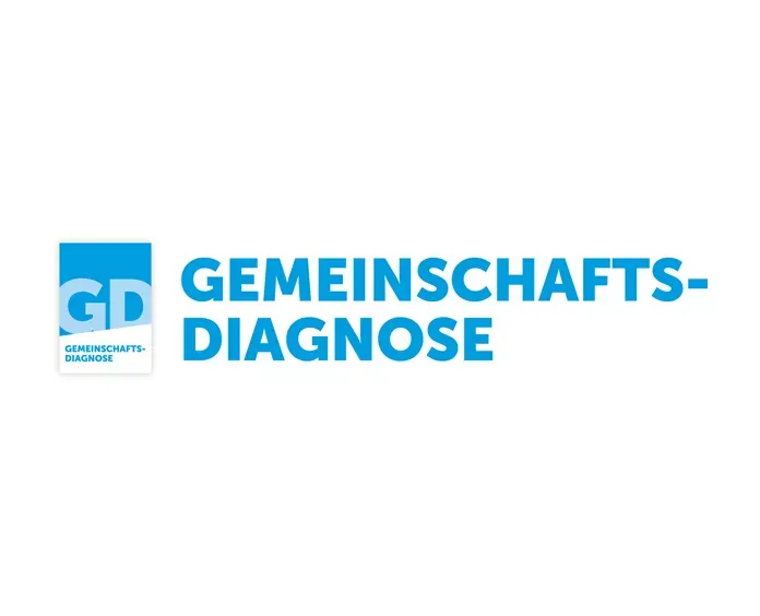 Das Bild zeigt das Logo der Gemeinschaftsdiagnose von fünf Wirtschaftsforschungsinstituten Das Bild zeigt das Logo der Gemeinschaftsdiagnose von fünf Wirtschaftsforschungsinstituten