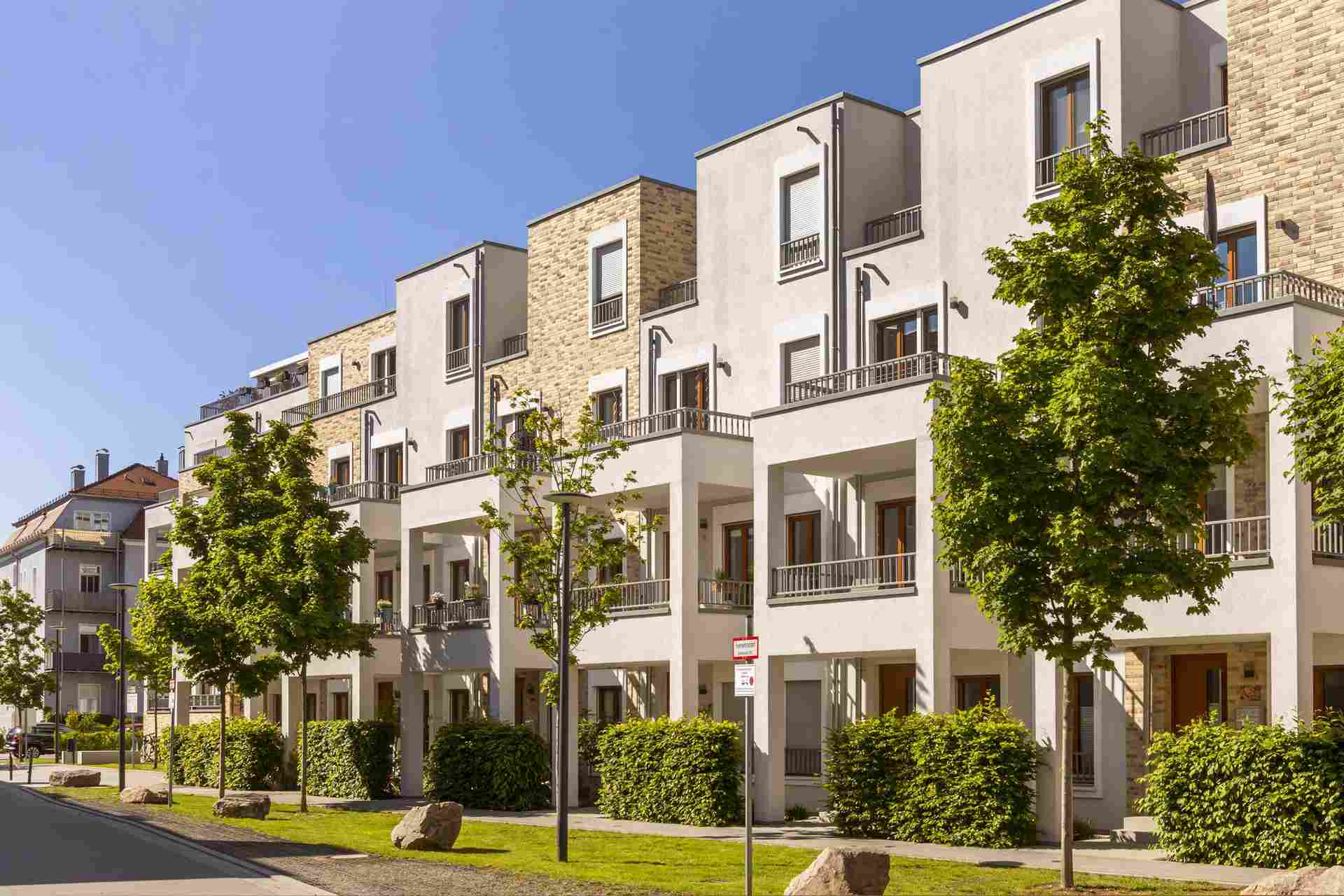 Moderne Reihenhäuser in Regensburg Moderne Reihenhäuser in Regensburg