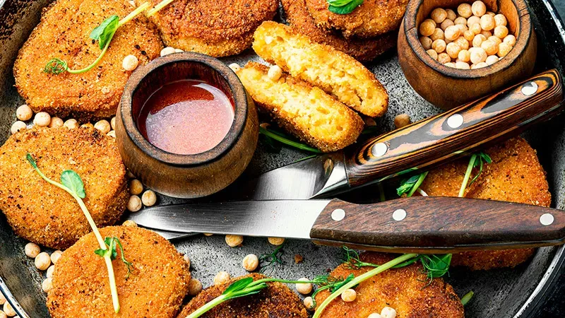 Vegetarische oder vegane Schnitzel. Bild: IMAGO / Panthermedia / Mykola Vegetarische oder vegane Schnitzel. Bild: IMAGO / Panthermedia / Mykola