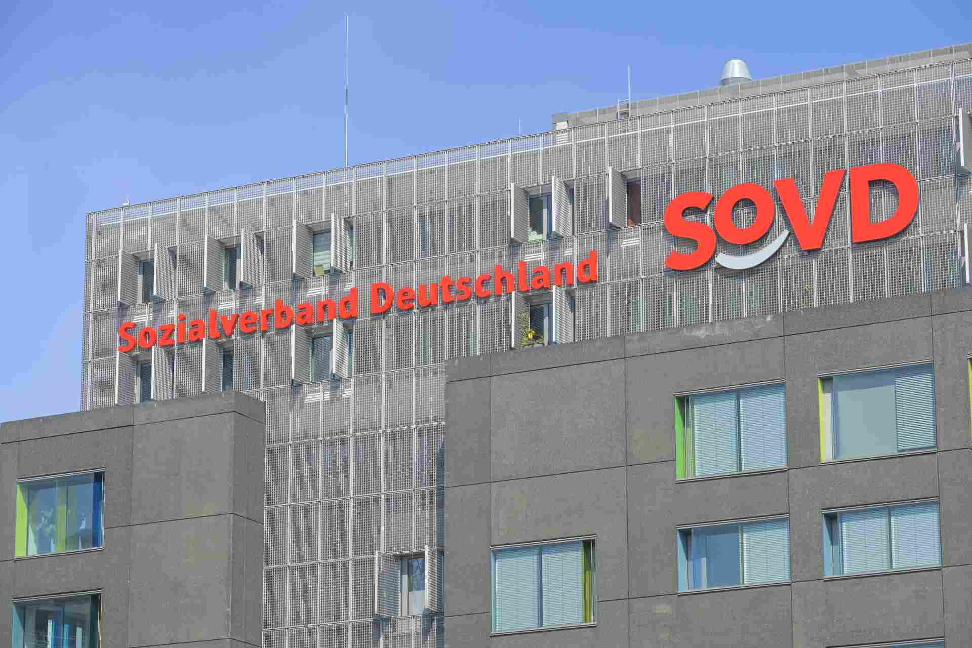 Gebäude des Sozialverbands Deutschland in Berlin (Bild: IMAGO / Schöning) Gebäude des Sozialverbands Deutschland in Berlin (Bild: IMAGO / Schöning)