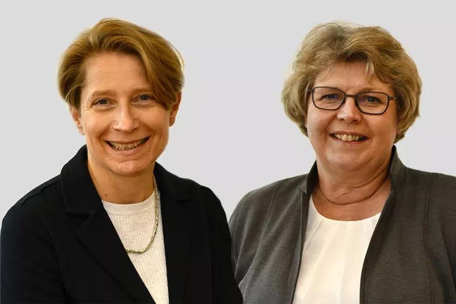 Geminesame Geschäftsführung der DRV Baden-Württemberg: Saskia Wollny und Gabriele Frenzer-Wolf Geminesame Geschäftsführung der DRV Baden-Württemberg: Saskia Wollny und Gabriele Frenzer-Wolf
